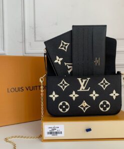 Pochette Félicie Monogram Empriente Black