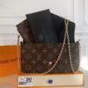 Pochette Félicie Monogram Black