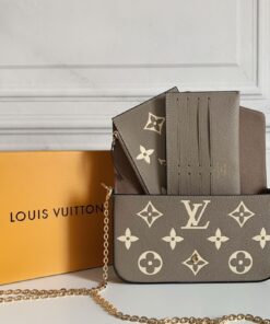 Pochette Félicie Monogram Empriente Grey
